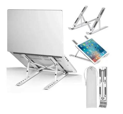 Imagem de Suporte Base p/ Notebook Regulável Ergonômico