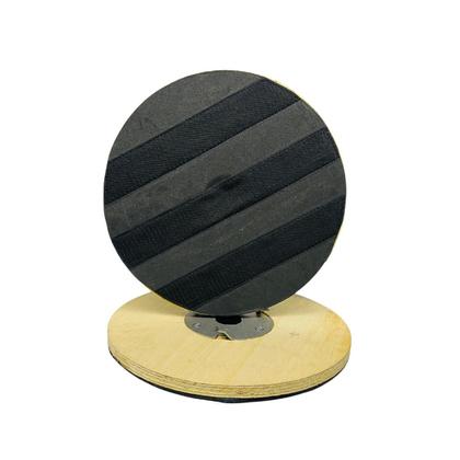 Imagem de Suporte C/ tiras autocolantes E Flange 350mm Para Enceradeira Industrial