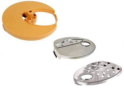 Imagem de Suporte Com 1 Lâmina ralar grosso e 1 lâmina fatirar grosso 2,4mm mODELO Ri7301 Ri7300 Ri7302 Ri7303