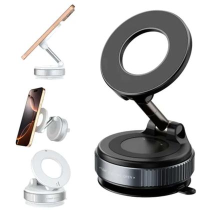 Imagem de Suporte dobrável magnético Seguro Para Motorista De Aplicativos