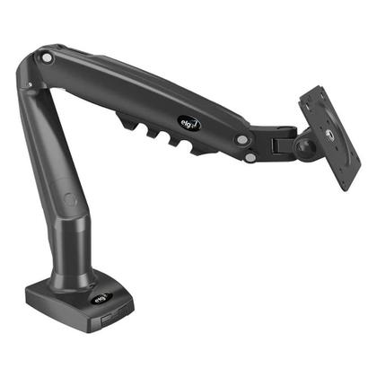 Imagem de Suporte Ergonômico Multiarticulado de Mesa para Monitor 17 a 35 ELG F98HDMI, Pistão à Gás, VESA, Grafite - F98HDMI