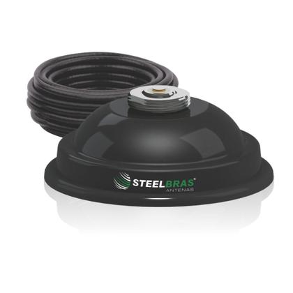 Imagem de Suporte Magnético Preto Antena Móvel Base Whip (Nmo) Cabo 5,5 metros Ap2080