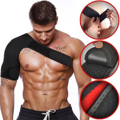 Imagem de Suporte Ombro Neoprene Ortese Umero Protetor Ombreira Tensor