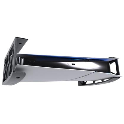 Imagem de Suporte para Fixar Embaixo Sob a Mesa Compatível com Playstation 5 PS5 Slim Mídia Física e Digital