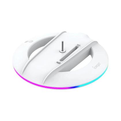 Imagem de Suporte Vertical para PS5 Slim com Base Estável e LED RGB - Versões Digital e de Disco