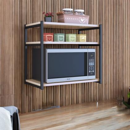 Imagem de Suportes Estilo Industrial P Microondas Até 36l Envio Já