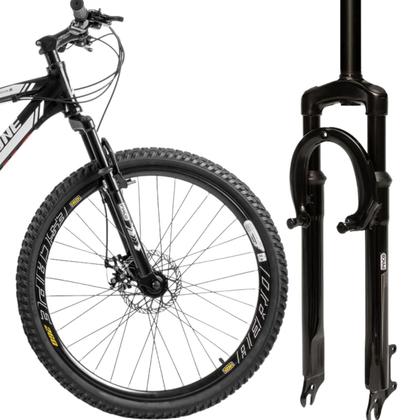 Imagem de Suspensão Amortecedor Garfo Aço Bike Aro 26 V - Brake Disco 