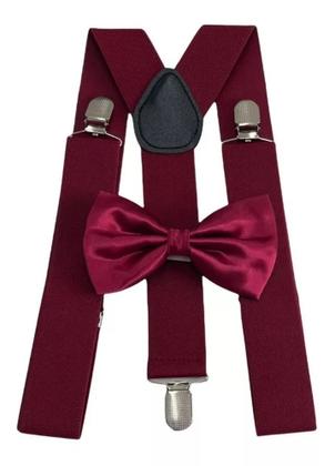 Imagem de Suspensório King 3,5cm Largura + Gravata Borboleta Ref:246/247