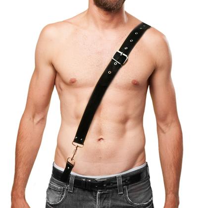 Imagem de Suspensório Sam Browne SU031P Couro Legítimo