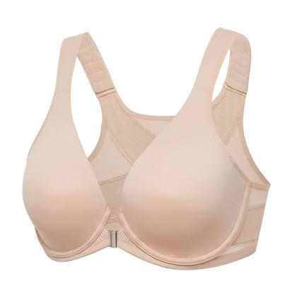 Imagem de Sutiã com fecho frontal CALVENA Back Support Posture 44B Beige