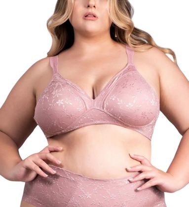 Imagem de Sutiã Duloren Cobertura Total Sem Bojo E Sem Aro Merlot