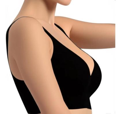 Imagem de Sutiã Feminino Conforto Reforçado Sem Costura Laser Sustentação Com Bojo Soft