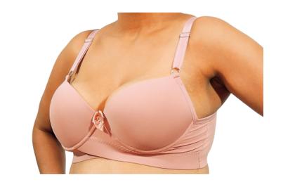 Imagem de Sutiã plus size reforçado base cruzada transpassa c/ bojo up