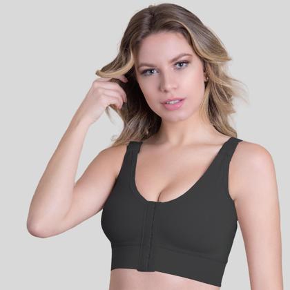 Imagem de Sutiã Pós-cirúrgico Alça Regulável Regata Emana New Form