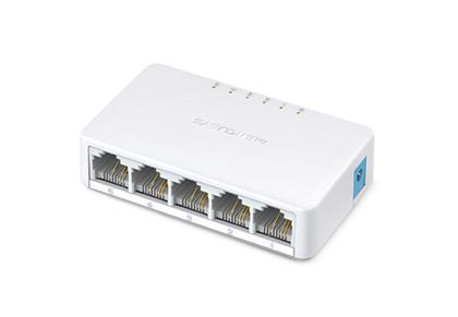 Imagem de Switch 5 Portas 10/100Mbps MS105 - Mercusys