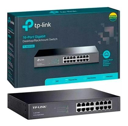 Imagem de Switch Gigabit TP-Link 16 Portas TL-SG1016D 10/100/1000