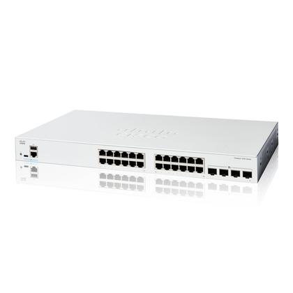 Imagem de Switch inteligente Cisco Catalyst 1200-24T-4X, 24 portas GE