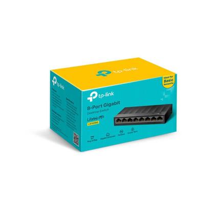 Imagem de Switch TP-Link 8 Portas 10 100 1000 LS1008G