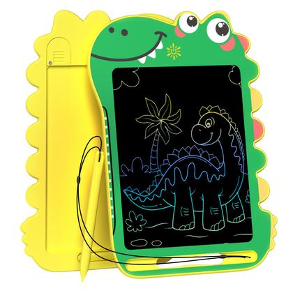 Imagem de Tablet de escrita LCD BKM para crianças, dinossauro educacional de 8,5 polegadas