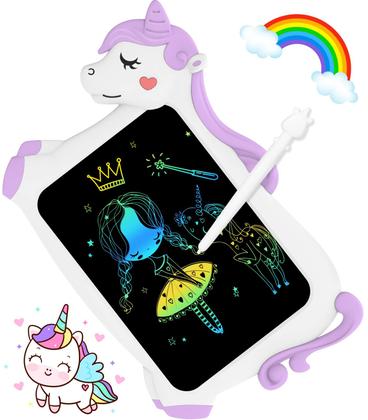 Imagem de Tablet de escrita LCD CHEERFUN Unicorns para crianças de 3 a 8 anos