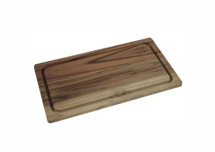Imagem de Tábua debacco de corte em madeira retangular 400x22x5mm 20.04.00138