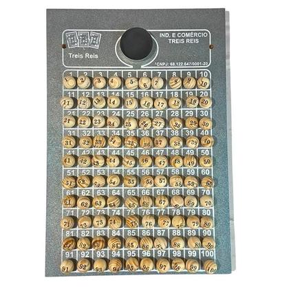 Imagem de Tabuleiros Com Bolinhas Numeradas 1A 200 Madeira 21 Mm