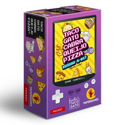 Imagem de Taco Gato Cabra Queijo Pizza: Edição 8-Bit Papergames