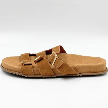 Imagem de Tamanco Bottero Rasteira Slide em Camurça Feminino