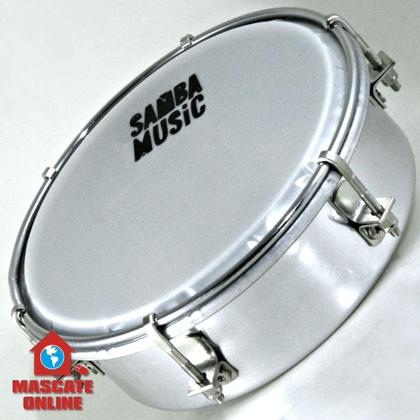 Imagem de Tamborim alumínio alto natural Samba Music TBA-0