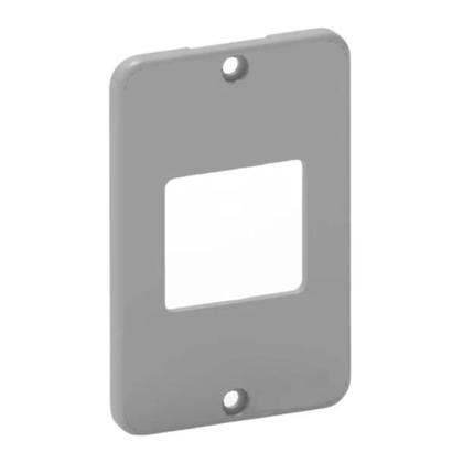 Imagem de Tampa 2 Teclas Konextop 1/2'' - 3/4'' Cinza