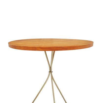 Imagem de Tampo 60cm redondo tampão Pinus Envernizado Bistrô