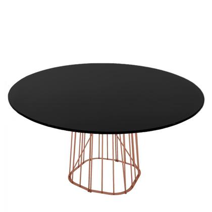 Imagem de Tampo De Vidro Temperado Serigrafado 100Cm X 8Mm Preto