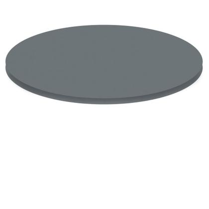 Imagem de Tampo Redondo 90 cm (Largura) P25 Pandin MDP 2,50 cm (altura) Cor Grafito