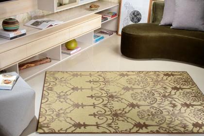 Imagem de Tapete andino 2,00 x 2,50 sala quarto escritório antiderrapante sem pelo moderno pousada lancer