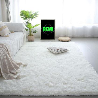 Imagem de Tapete de sala felpudo 4x2 sendo 4 metros de comprimento por 2 metros de largura