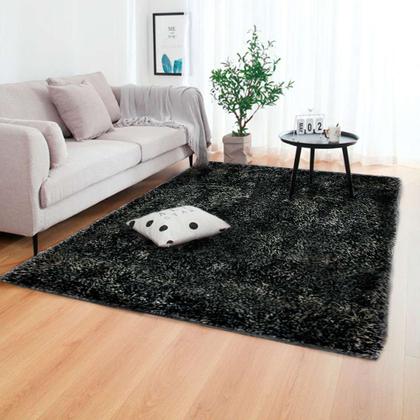 Imagem de Tapete para Sala 200 x 240 Cronos Felpudo Macio Fofo Casa Dona