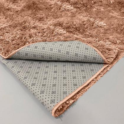 Imagem de Tapete Para Sala Quarto Peludo Felpudo Fofinho Macio Cor Bege 1,00 X 1,50M Bege !