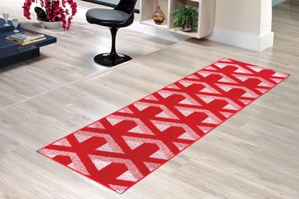 Imagem de Tapete passadeira andino 0,66 x 1,80 antiderrapante pousada sala corredor lancer