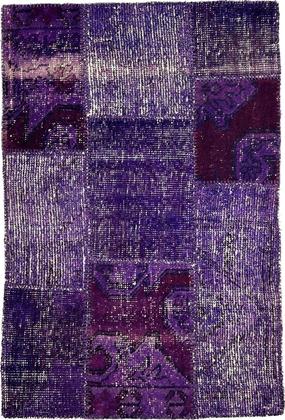 Imagem de Tapete Patchwork 80X120 Violeta