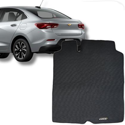 Imagem de Tapete Porta Malas Borracha Onix Plus 2020 a 2025 Inteiriço Antiderrapante Impermeável Premium