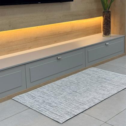 Imagem de Tapete Retangular 0,65x1,00 Linha Prime Algodão Poliéster Base Antiderrapante