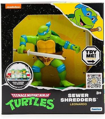 Tartaruga Ninja Caos Mutante Sewer Shredders- Boneco Botão Ação C