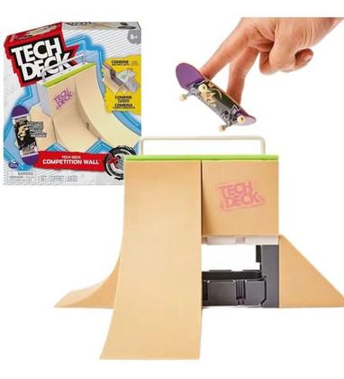 Imagem de Tech Deck Skate De Dedo Rampa Corrimão Manobras Fingerboad