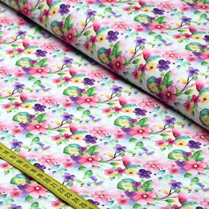 Imagem de Tecido Estampado Para Patchwork - Magic : Flor 2 (0,50x1,50)