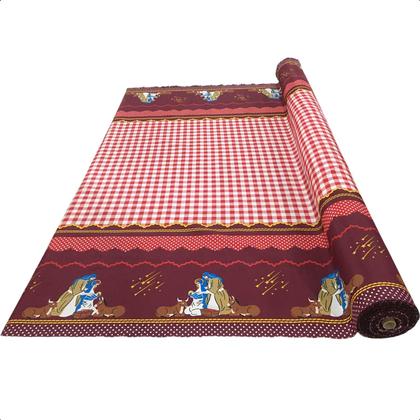 Imagem de Tecido Natalino 1,50m Largura Premium Poliéster Decoração