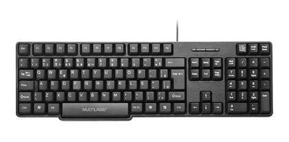 Imagem de Teclado Básico Slim Preto Usb Tc213 Multilaser