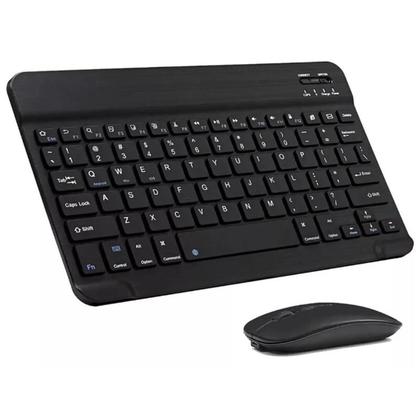 Imagem de Teclado Bluetooth Sem Fio e Bluetooth / Smar tv Celular Tablet pc Notebook Ergonomico Android
