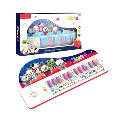 Imagem de Teclado de Piano Eletrônico Infantil de 61 Teclas com Microfone - Instrumento Musical