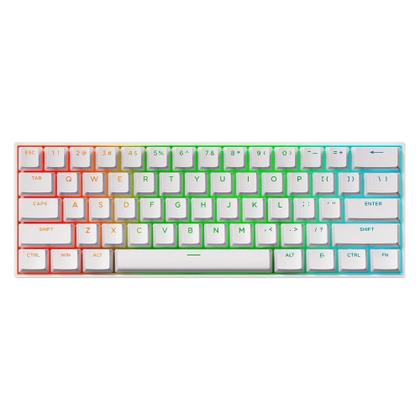 Imagem de Teclado Magnético Gamer MCHOSE Ace 60 Hall Effect, RGB, Switch Magnético Uranus Standard, Branco - Ace60-7A