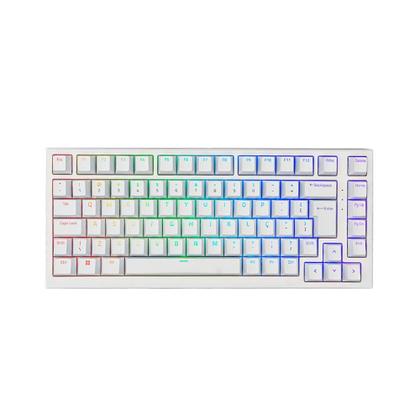 Imagem de Teclado Mecânico Akko Mg75 Switch Silver V3 Pro Abnt2 Branco